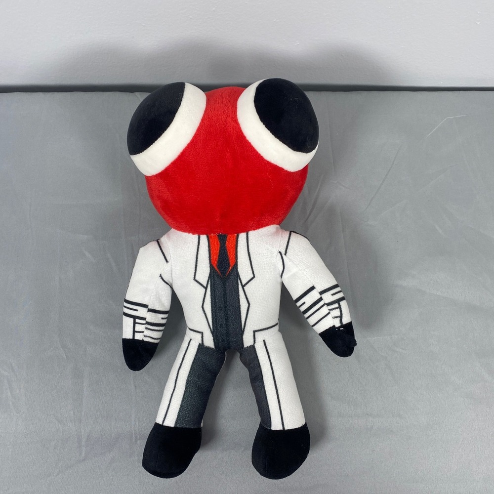TwCare Rainbow Friends Plush Kids 11" Red Scientist Lab Coat Roblox Toy